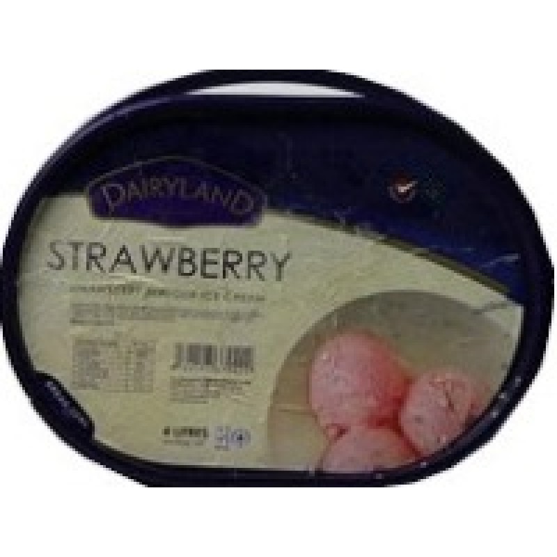 Dairyland Strawberry Ice Cream 4Litres