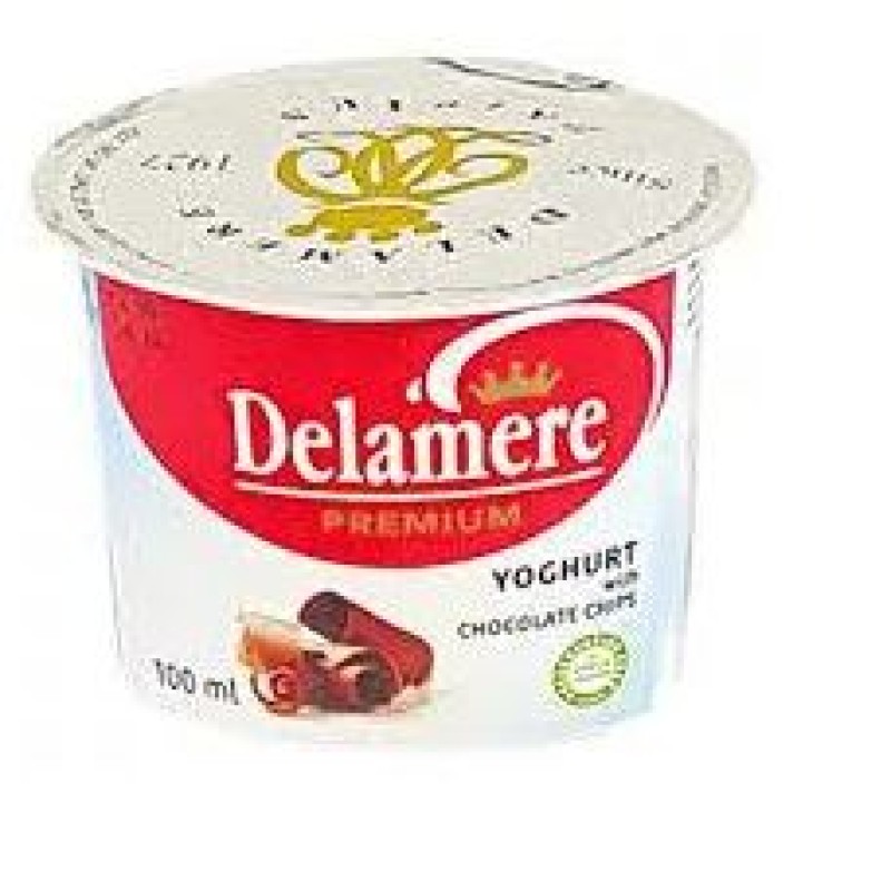 DELAMERE CHOCOLATE YOGHURT CUP 250ML