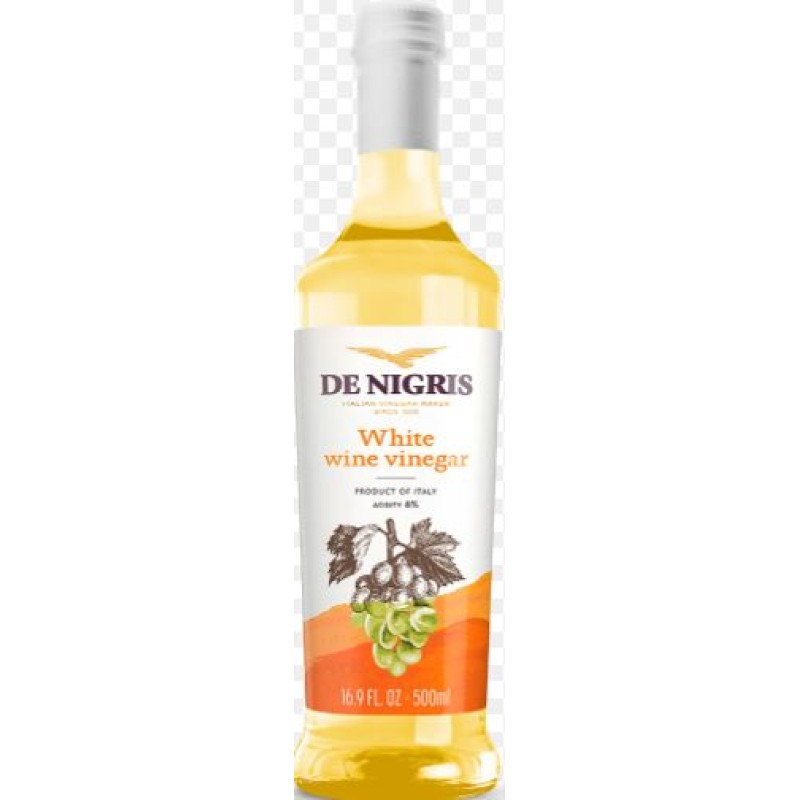 DE NIGRIS WHITE WINE VINEGAR 500ML