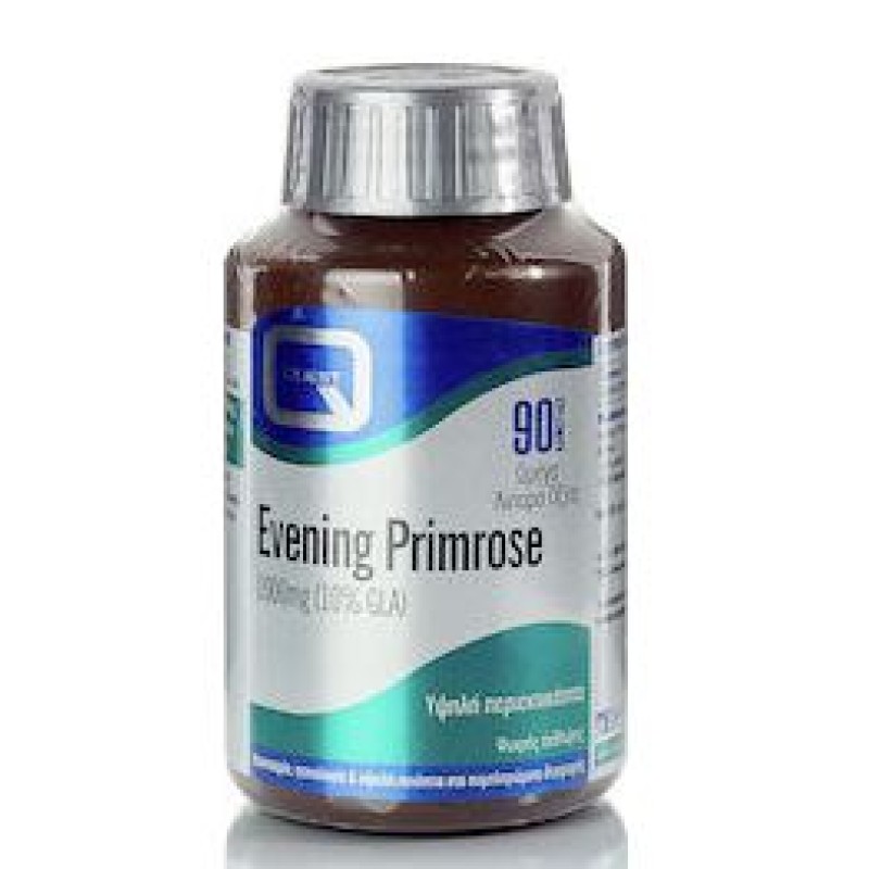 QUEST EVENING PRIMROSE OIL CAPS 1000MG + VITAMIN E 90'S