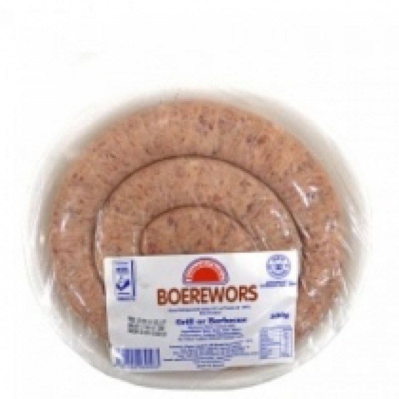 FARMERS CHOICE 500G BOEREWORS