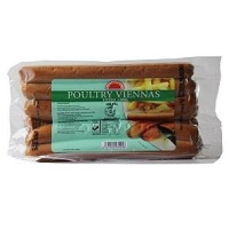 FARMERS CHOICE POULTRY VIENNAS EXTRA LONG 500 g