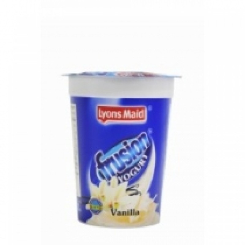 LYONS MAID FRUSION VANILLA YOGHURT 150ML LYONS MAID FRUSION VANILLA YOGHURT 150ML