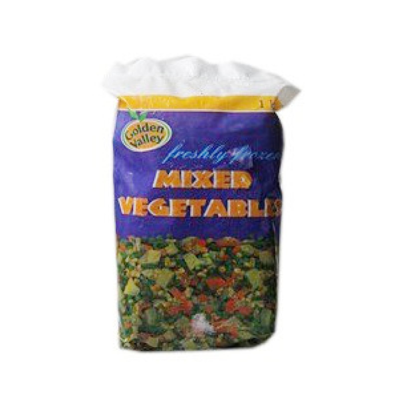 GOLDEN VALLEY MIXED VEGETABLES 1KG GOLDEN VALLEY MIXED VEGETABLES 1KG