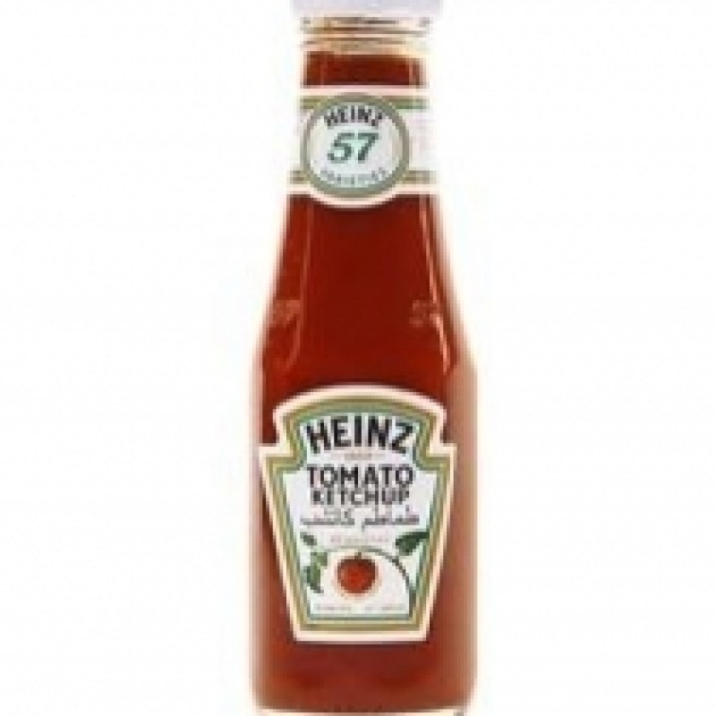 HEINZ TOMATO KETCHUP 342G GLASS