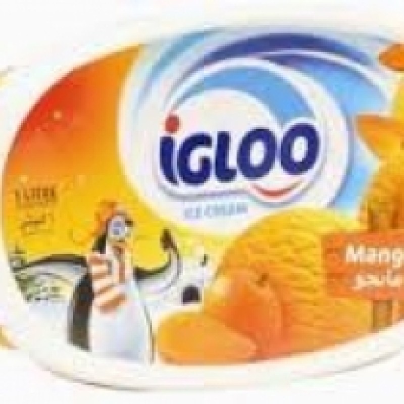 IGLOO ICE CREAM MANGO 1LTR ICECREAM