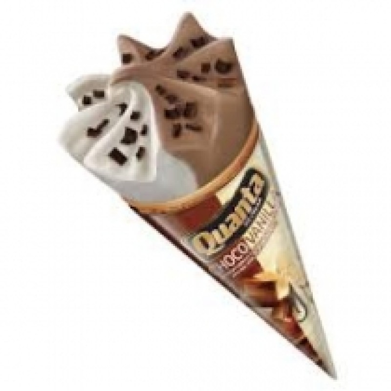 IGLOO QUANTA CHOCO VANILLA CONE 120ML ICECREAM