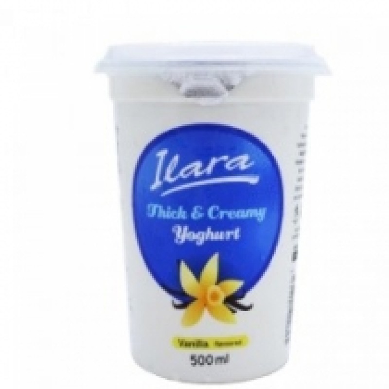 ILARA 500ML VANILLA YOGHURT CUP