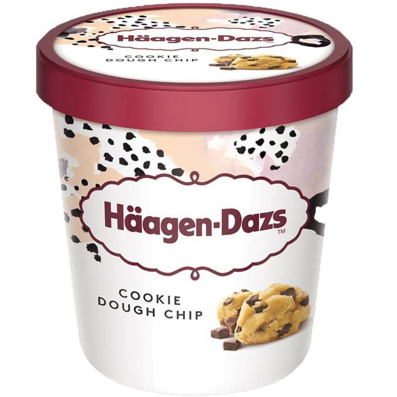 HAAGEN DAZ ICE CREAM COOKIE DOUGH - 460ML