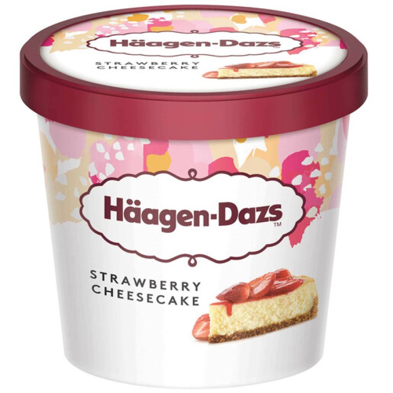 Haagen Daz Ice Cream Strawberry Cheesecake 460ml