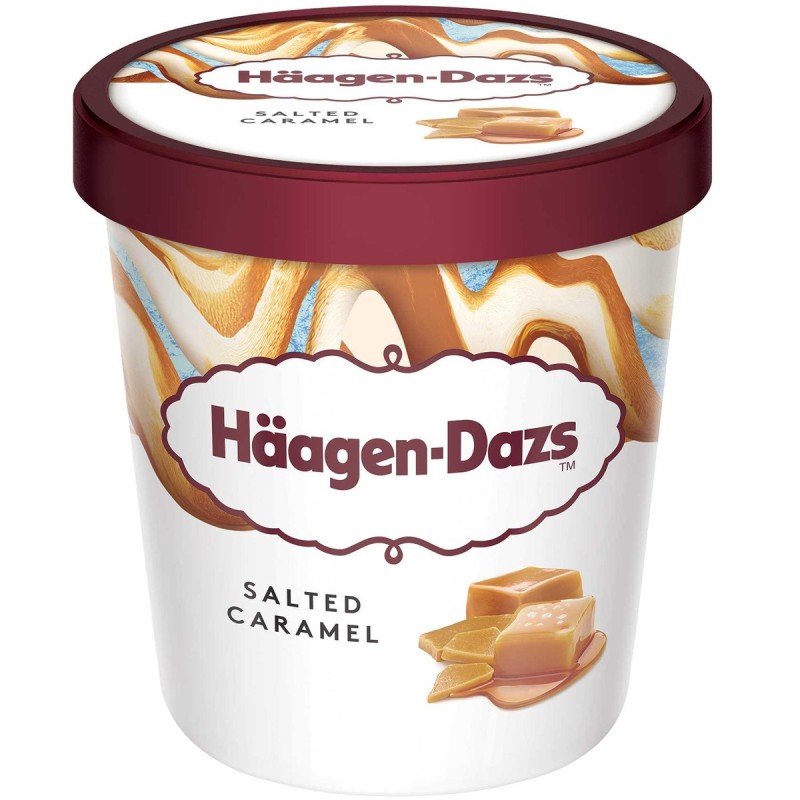 Haagen Daz Ice Cream Salted Caramel 460ml