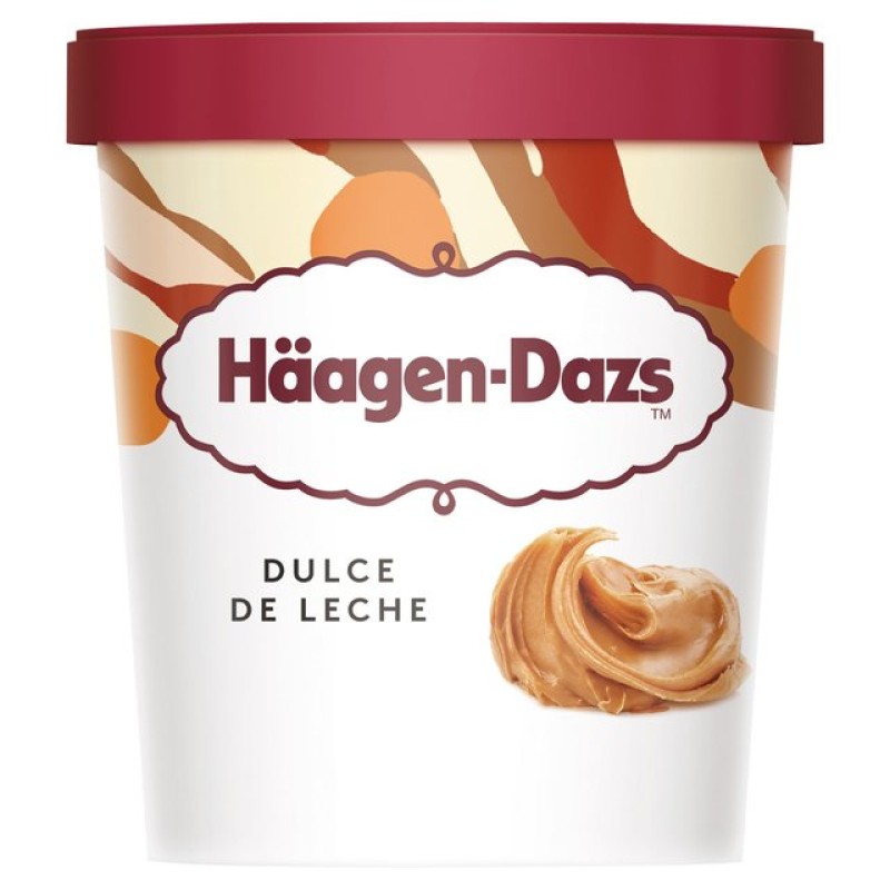 HAAGEN DAZ ICE CREAM DULCHE DE LECHE - 460ML