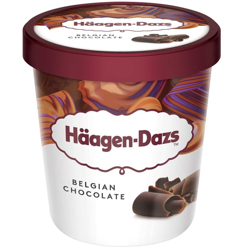 Haagen Daz Belgian Chocolate Ice Cream 460ml