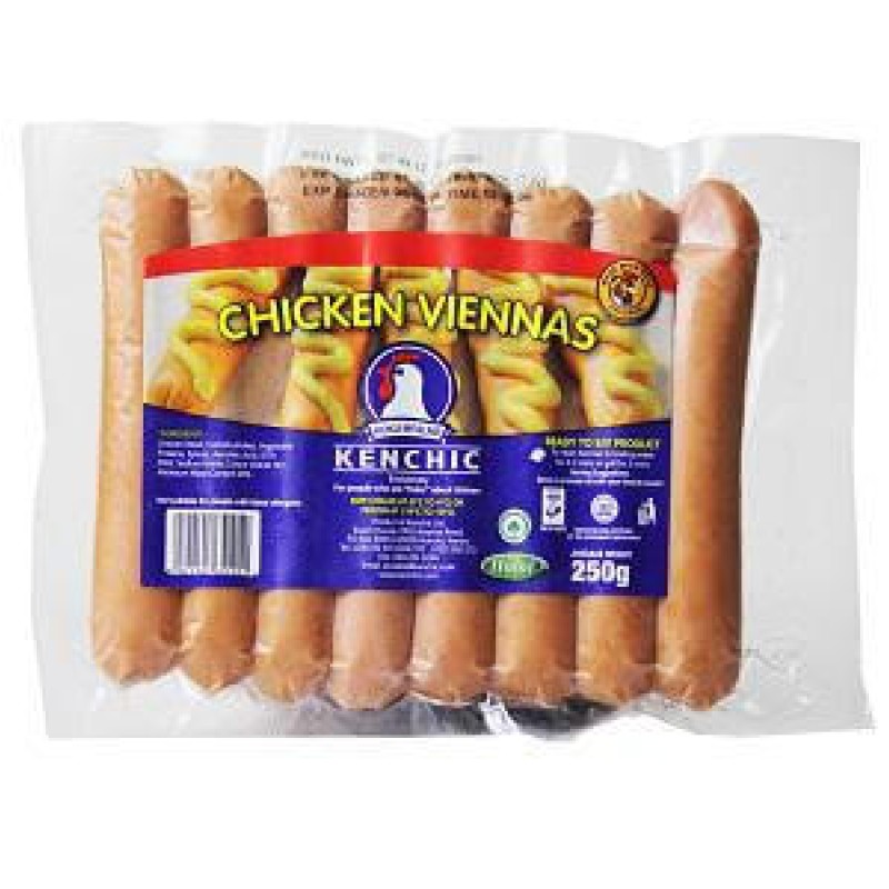 KENCHIC CHICKEN VIENNAS 250G