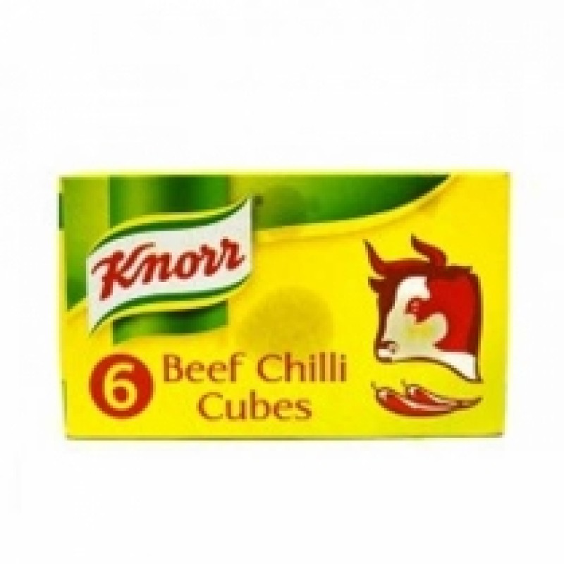 KNORR 6 BEEF CHILLI CUBES