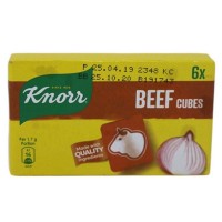 KNORR BEEF CUBES 5G X6pcs