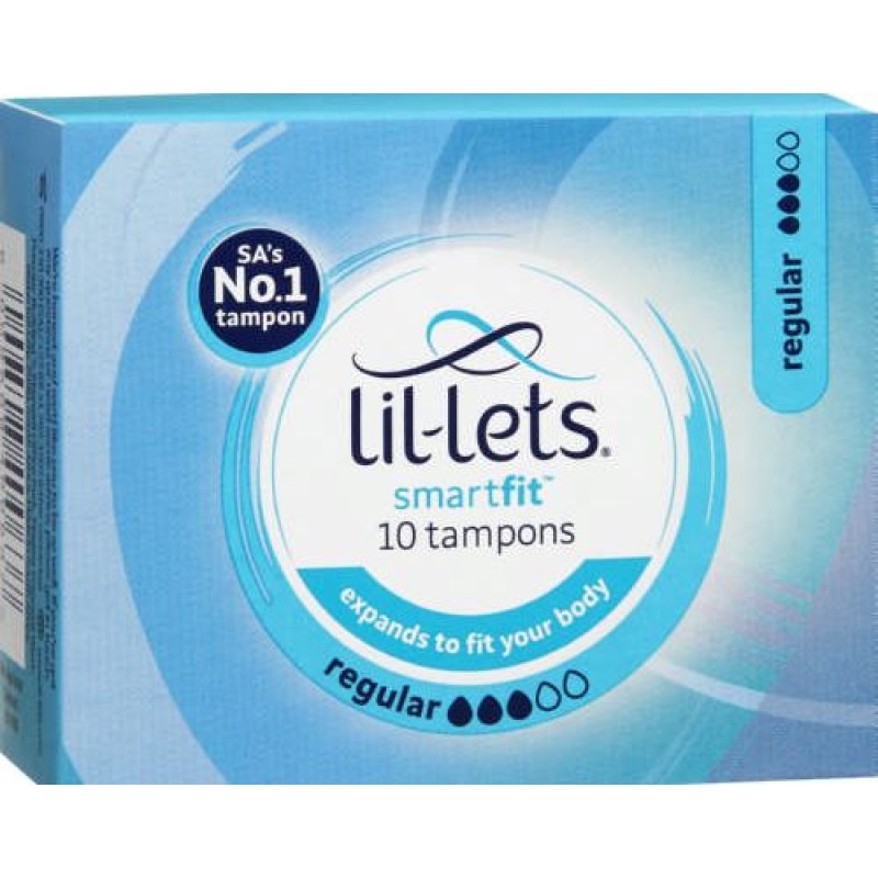 LIL LETS REGULAR 10 TAMPONS