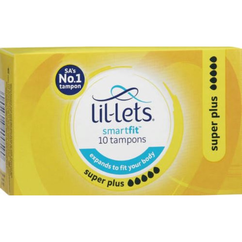 LIL LETS SUPER PLUS 10 TAMPONS