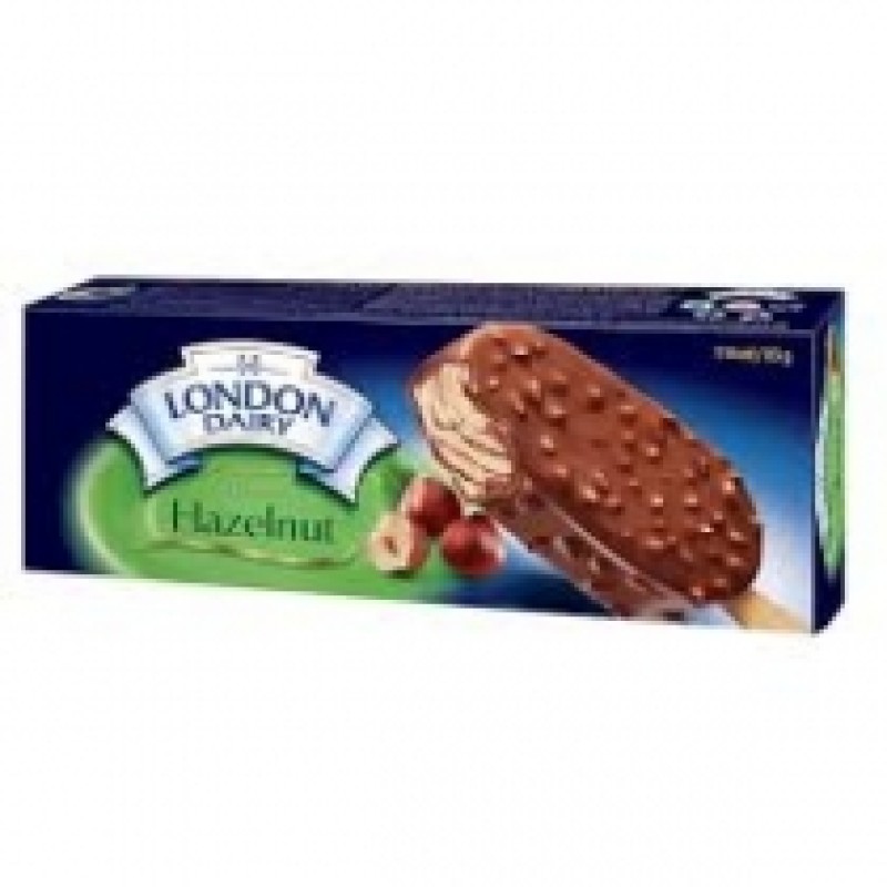 LONDON DAIRY HAZELNUT STICK ICE CREAM 110ML