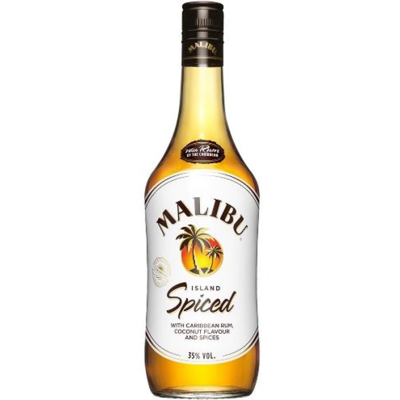 MALIBU ISLAND SPICED RUM 750 ML