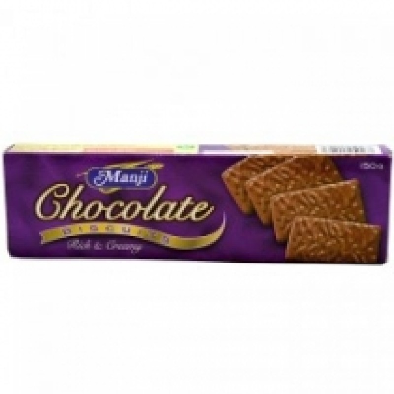 MANJI 150G CHOCOLATE BISCUITS