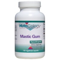 NUTRICOLOGY MASTIC GUM 120 VEGETARIAN CAPSULES