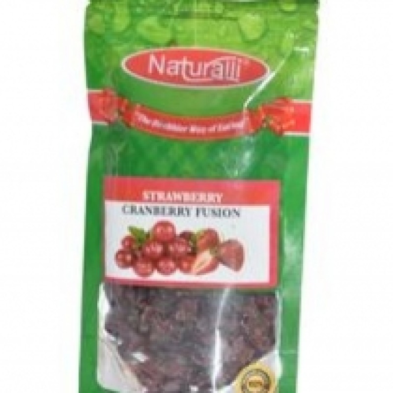 NATURALLI STRAWBERRY CRANBERRY FUSION 100G