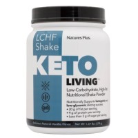 NATURE'S PLUS KETOLIVING VANILLA SHAKE 578GM