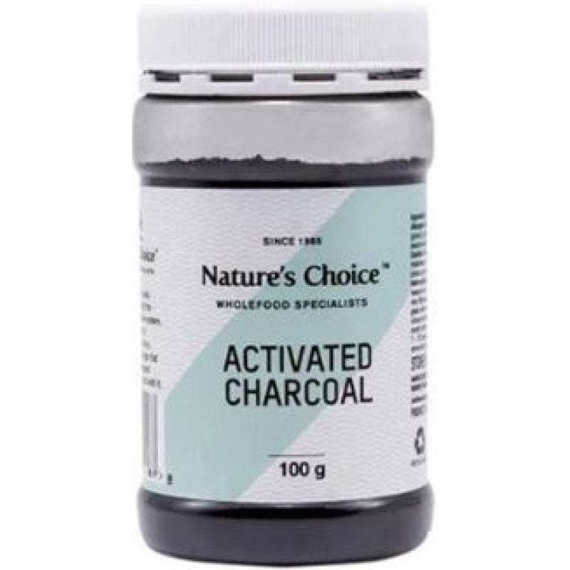 NATURE'S CHOICE ACTIVATED CHARCOL 100G