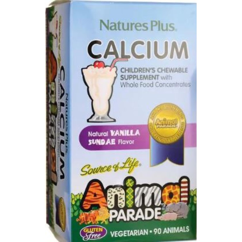 NATURES PLUS CALCIUM ANIMAL PARADE