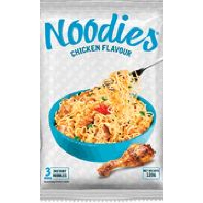 NOODIES CHICKEN FLAVOURED NOODLES 120G