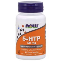 NOW 5-HTP 50 mg Veg Capsules 30s