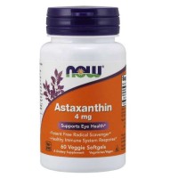 NOW ASTAXANTHIN 4MG CAPS 60'S