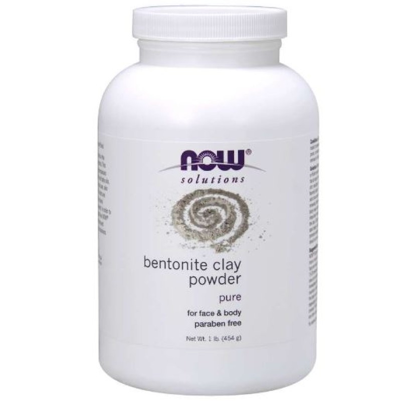 NOW BENTONITE CLAY POWDER 454GM