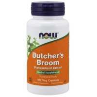 NOW BUTCHER'S BRROM EXTRACT 200MG CAPS 100'S