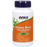 NOW CHASTE BERRY VITEX EXTRACT 300MG 90'S