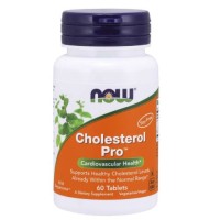 NOW CHOLESTEROL PRO TABS 60'S