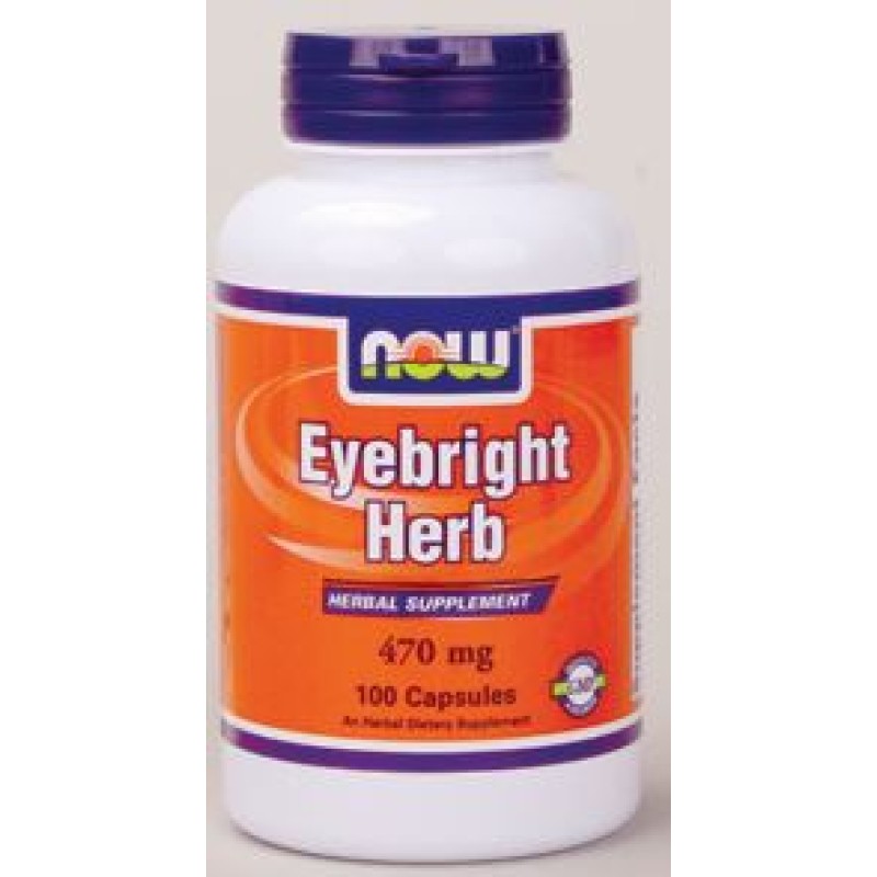 NOW EYEBRIGHT HERB 470MG CAPS 100'S