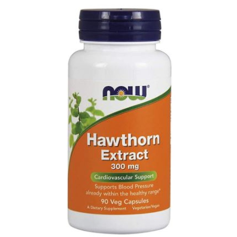 NOW HAWTHORN BERRY 350MG CAPSULE 100'S