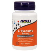 NOW L-TYROSINE 500MG CAPSULES 60'S