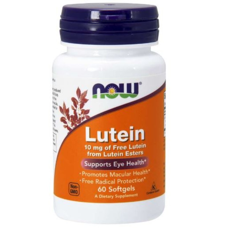 NOW LUTEIN ESTERS 10MG SOFTGELS 60S