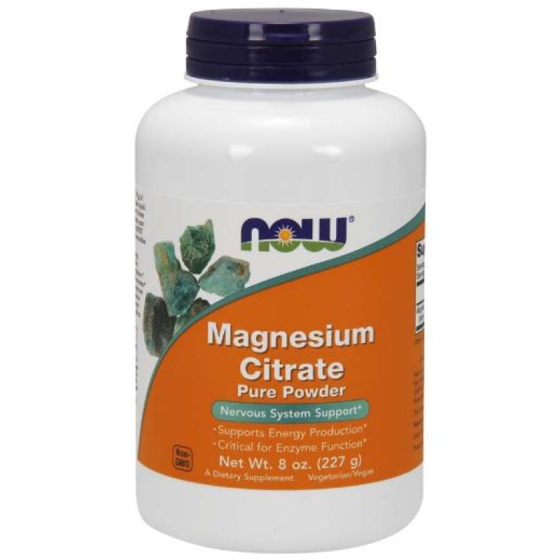 NOW MAGNESIUM CITRATE POWDER 227GM