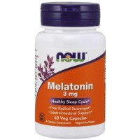 Now Melatonin 3mg capsules 60s