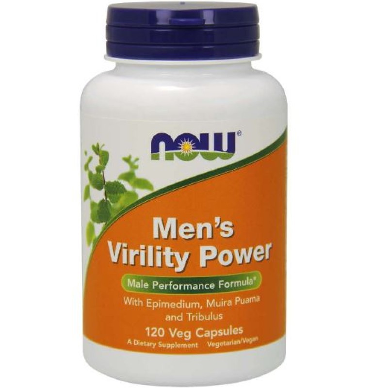 NOW MEN'S VIRILITY POWER CAPSULES 60'S