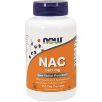 NOW NAC N-Acetyl Cysteine 600 mg 100s