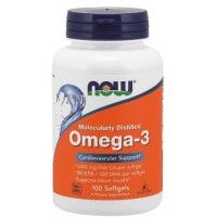 NOW OMEGA 3 1000MG CAPSULE 100'S