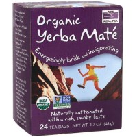 NOW ORGANIC YERBA MATE TEA BAGS 24'S