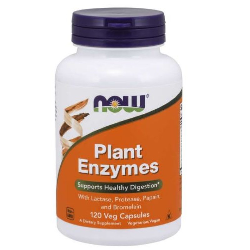 NOW PLANT ENZYMES CAPS 120'S