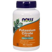 NOW POTASSIUM CITRATE 99MG VCAPS 180'S