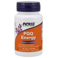 NOW PQQ ENERGY 20MG PLUS VCAPS 30'S